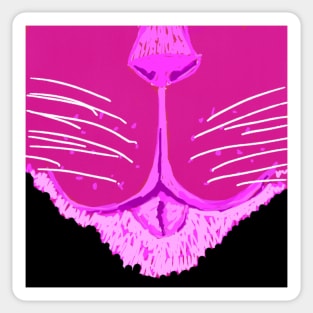 Kitty! (Pink face) Sticker